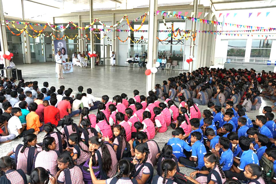 A Diwali celebration brings joy to the rural students