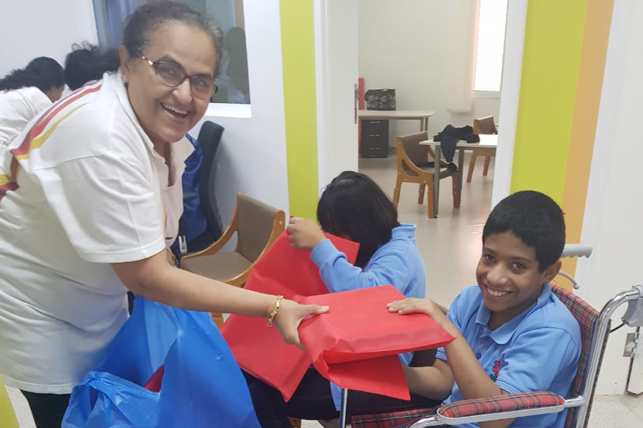 A fun filled day for the differently abled children in Muscat