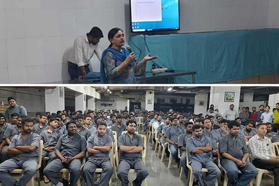 An Organ Donation drive at a leading jewellery firm in Surat