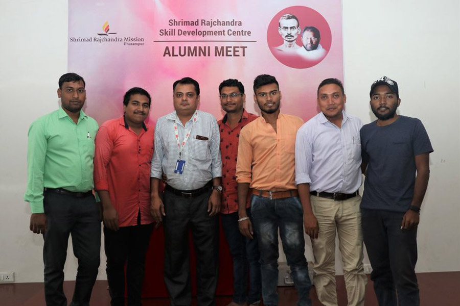 The Alumni meet of Shrimad Rajchandra Skill Development Centre