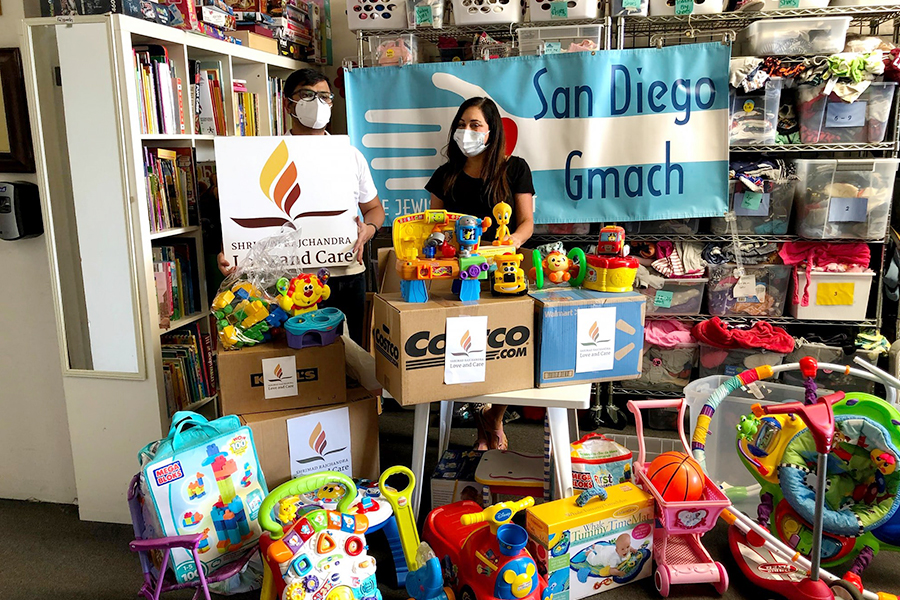 A Winter Distribution Drive benefits hundreds in San Diego, USA