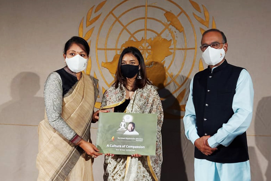 Shrimad Rajchandra Love and Care participates in the United Nations 'Faith for Earth' Initiative