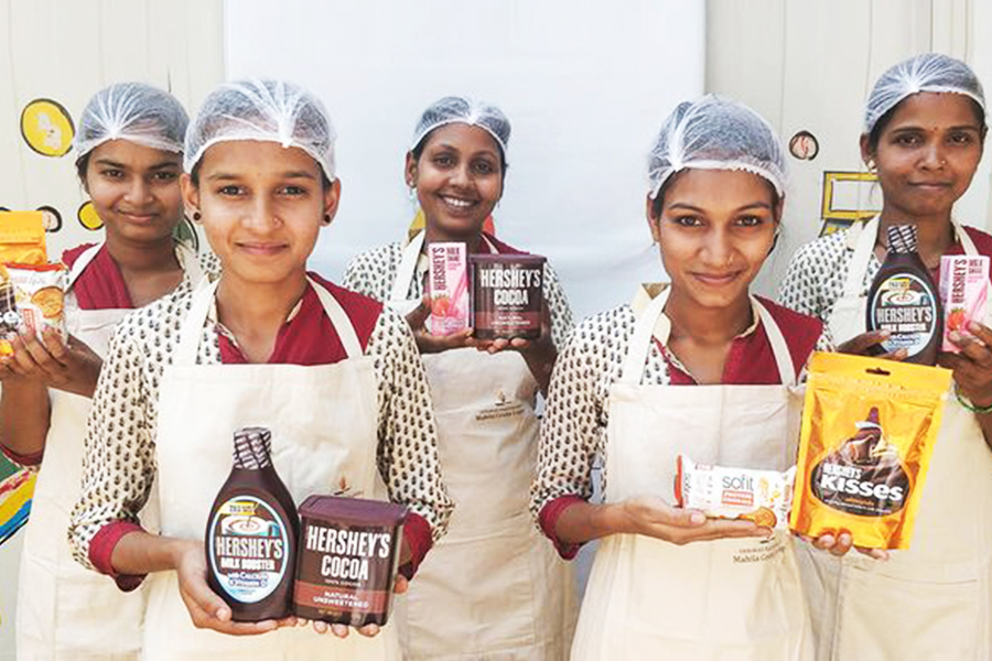 Hershey India's goodwill gesture for the tribal women of Raj Uphaar