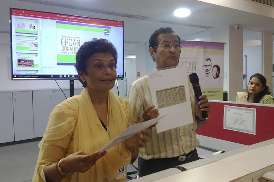 Organ Donation Awareness drives conducted at leading companies in Mumbai