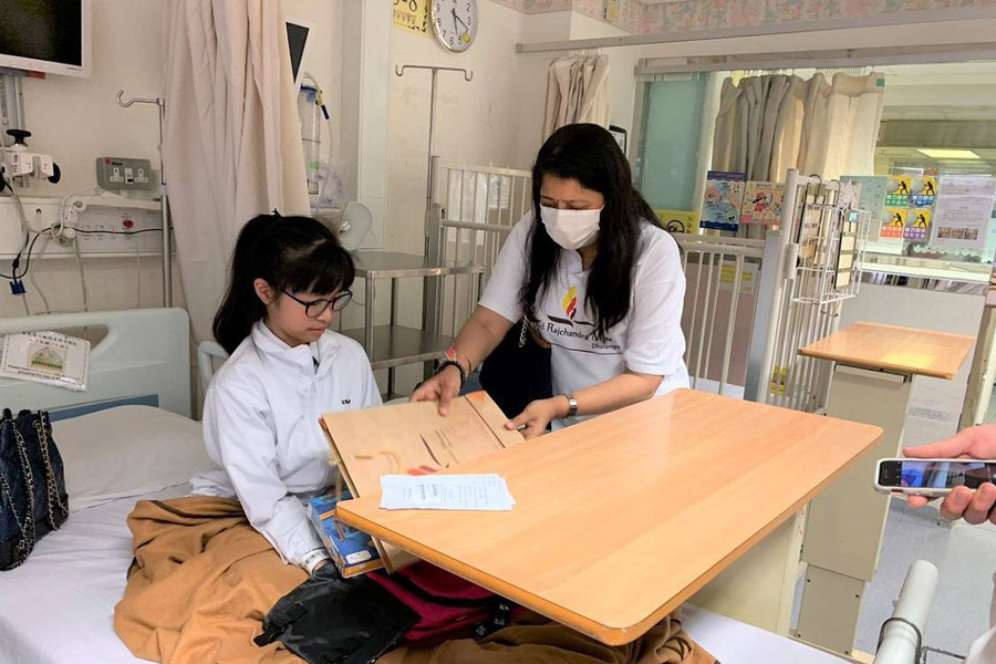 Spreading smiles amongst young patients in Hong Kong