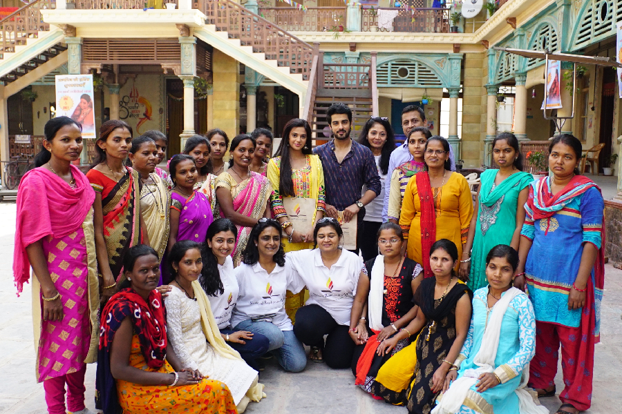 Rural Women from Shrimad Rajchandra Mahila Gruha Udyog visit the City of Dreams!