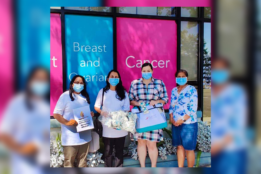 San Francisco centre distributes comforting port pillows to cancer patients